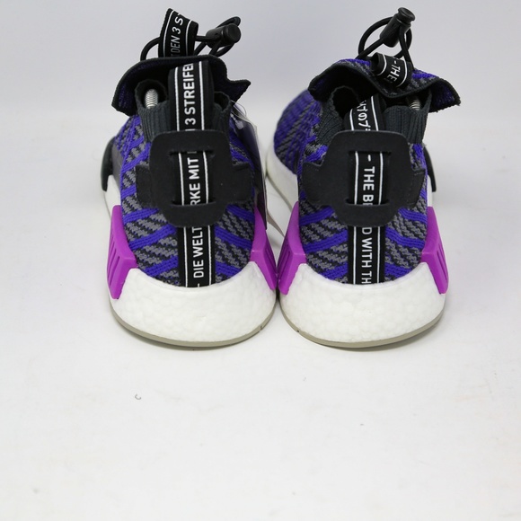 adidas NMD TS1 PK Primeknit BB9177 Purple Grey 9.5 - Picture 4 of 8